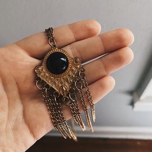 Black & Gold Necklace